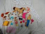 Barbie en Stacey rijplezier set met paard en pony, Verzenden, Gebruikt, Barbie
