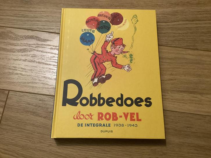 Robbedoes De Integrale 1938-1943 (HC, Rob Vel), Boeken, Stripboeken, Zo goed als nieuw, Eén stripboek, Ophalen of Verzenden