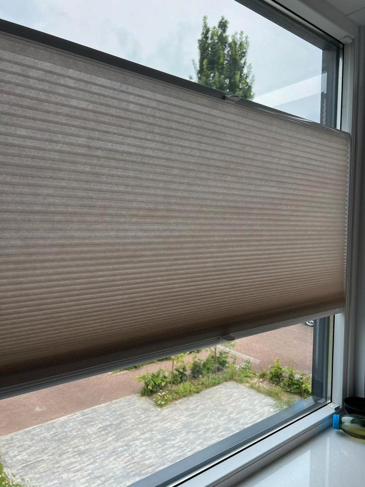 Plissé Duette plisse gordijn raambekleding binnenzonwering, Huis en Inrichting, Stoffering | Gordijnen en Lamellen, 50 tot 100 cm