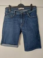 korte spijkerbroek broek MNG man mango maat 42 / L, Kleding | Heren, Spijkerbroeken en Jeans, Blauw, W32 (confectie 46) of kleiner