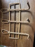Rotan Wandhaken - Vintage Stijl, Overige materialen, Gebruikt, Wandhaken, Ophalen of Verzenden
