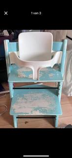 Stokke tripp trapp, opknapper, Kinderen en Baby's, Kinderstoelen, Ophalen, Gebruikt, Meegroeistoel, Stoelverkleiner