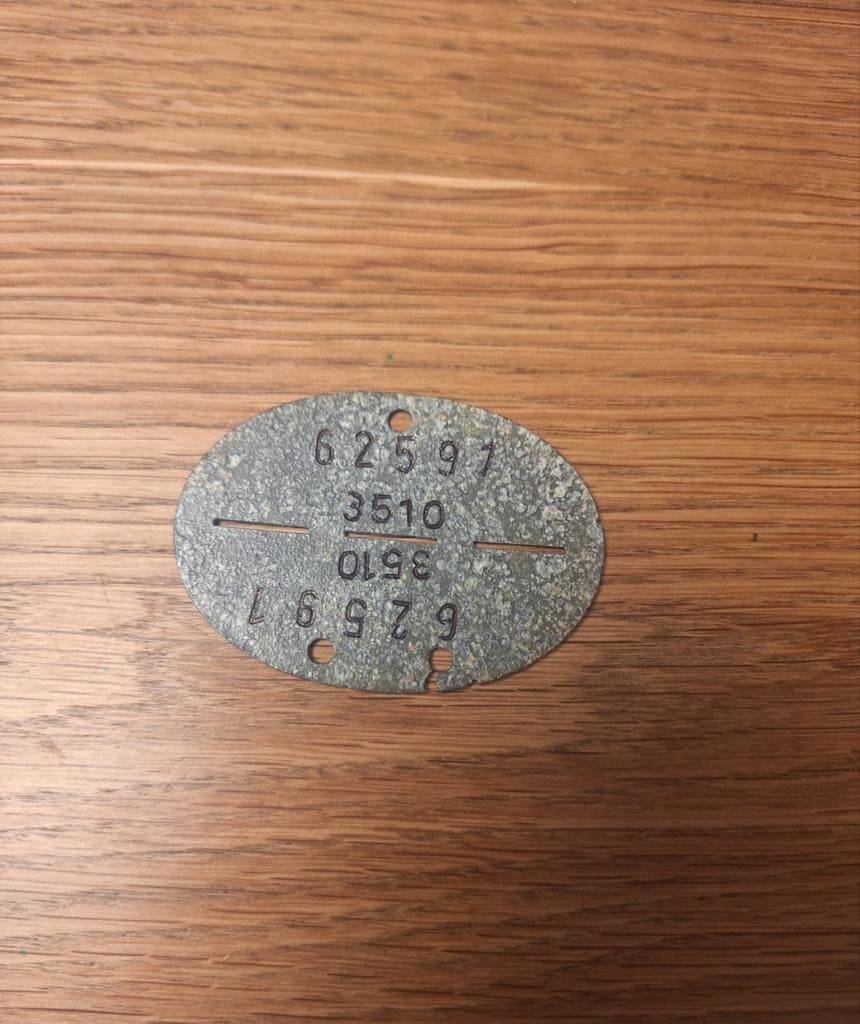 Duits erkenungsmarke WO2, Ophalen of Verzenden, Duitsland, 2 euro