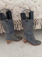Vintage laarzen, Kleding | Dames, Schoenen, Ophalen of Verzenden, Gedragen, Bruin, Hoge laarzen