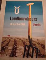 Landbouwbeurs Utrecht Poster, Verzamelen, Posters, Rechthoekig Staand, Ophalen of Verzenden, Zo goed als nieuw, A1 t/m A3