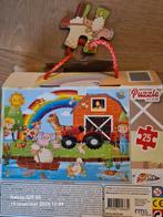 Leuke Kinderpuzzel - Boerderij Thema, Kinderen en Baby's, Ophalen of Verzenden, 10 tot 50 stukjes, Zo goed als nieuw, 2 tot 4 jaar