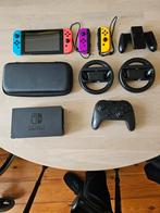 Nintendo Switch pakket + spellen, Spelcomputers en Games, Spelcomputers | Nintendo Switch, Ophalen of Verzenden, Gebruikt, Switch Original