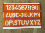 D402 Vintage Minerva sjablonen liniaal tekensjabloon letters, Hobby en Vrije tijd, Tekenen, Ophalen of Verzenden, Gebruikt, Overige typen