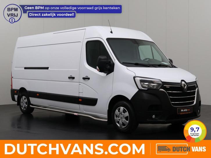 Renault Master 2.3DCi 135PK L3H2 Maxi | Leder | Navigatie |, Auto's, Bestelauto's, Te koop, ABS, Achteruitrijcamera, Airconditioning