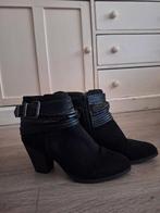 Zwart Suede Laarsjes, Ophalen, Zo goed als nieuw, Zwart
