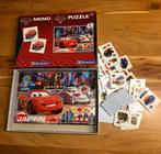 Cars Puzzel & Memo spel - Clementoni, Ophalen, Meer dan 50 stukjes, Gebruikt, 4 tot 6 jaar
