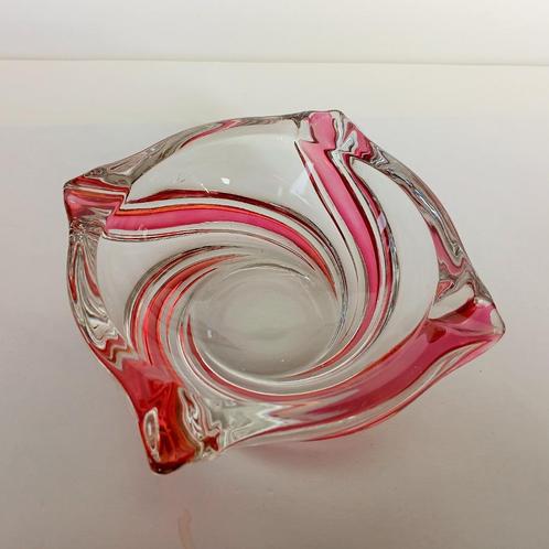 Schaal (2) Asbak Kristal Vintage, Antiek en Kunst, Antiek | Glas en Kristal, Ophalen of Verzenden