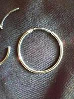 Oorbellen echt zilver, Ophalen of Verzenden, Zilver, Zilver, Hangers