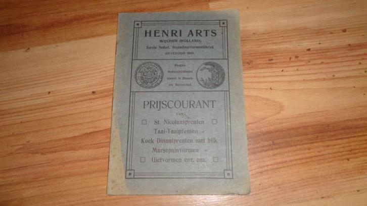 Wijchen Henri Arts Sinterklaas stoomhoutvormfabriek, Antiek en Kunst, Curiosa en Brocante, Verzenden