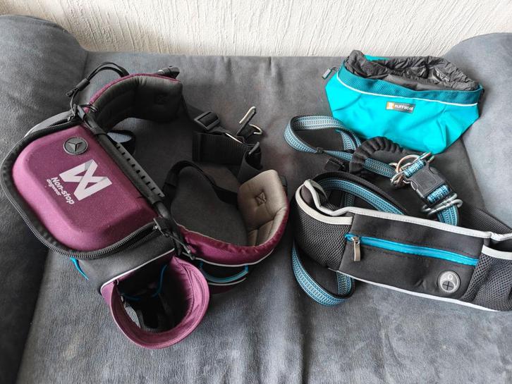 Trekking gordel, muilkorf, fietshouder, puppypads etc, Dieren en Toebehoren, Honden-accessoires, Ophalen of Verzenden