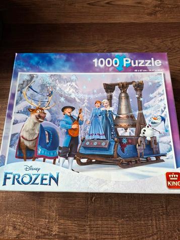 Frozen Legpuzzel - 1000 stukjes - king beschikbaar voor biedingen