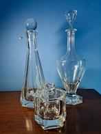 2 karaffen en bonbonierre. van MOSER, Antiek en Kunst, Antiek | Glas en Kristal, Ophalen of Verzenden