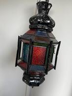 Marokkaanse Glas in Lood hanglamp, Antiek en Kunst, Ophalen of Verzenden