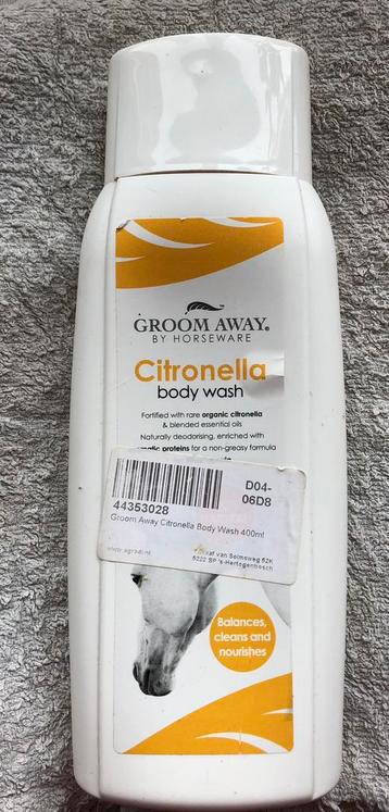 Groom away citronella body wash/ shampoo paard beschikbaar voor biedingen