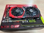 MSI Geforce gtx 1070 8GB, Computers en Software, Videokaarten, PCI-Express 3, HDMI, Ophalen of Verzenden, Nvidia