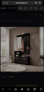 Halmeubel Martin - Zwart, Huis en Inrichting, Kasten | Schoenenkasten, Ophalen, Nieuw, Modern