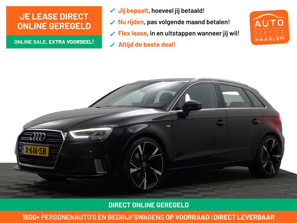 Audi A3 Sportback 1.4 TFSI 150pk Design Pro Line Aut- Virtua, Auto's, Audi, Stof, Gebruikt, 4 cilinders, Zwart