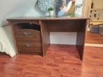Vintage Bureau jaren 50/60 + gratis bureaustoel, Ophalen, Gebruikt, Bureau