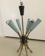 Vintage hanglamp jaren 50, Huis en Inrichting, Lampen | Hanglampen, Ophalen, Gebruikt, Overige materialen, 50 tot 75 cm