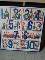 Geborduurd schilderij voor op de kinderkamer., Ophalen, Zo goed als nieuw, Handborduren