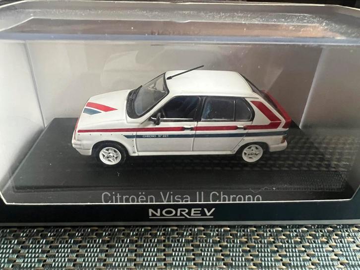 Norev Citroen Visa II Chrono, Hobby en Vrije tijd, Modelauto's | 1:43, Zo goed als nieuw, Auto, Norev, Ophalen of Verzenden