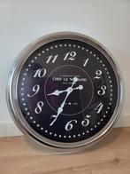 Wandklok, Huis en Inrichting, Woonaccessoires | Klokken, Ophalen, Zo goed als nieuw, Analoog, Wandklok