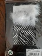 net hold ups met speels witte rand 1 maat, Verzenden, Nieuw, Wit, Panty