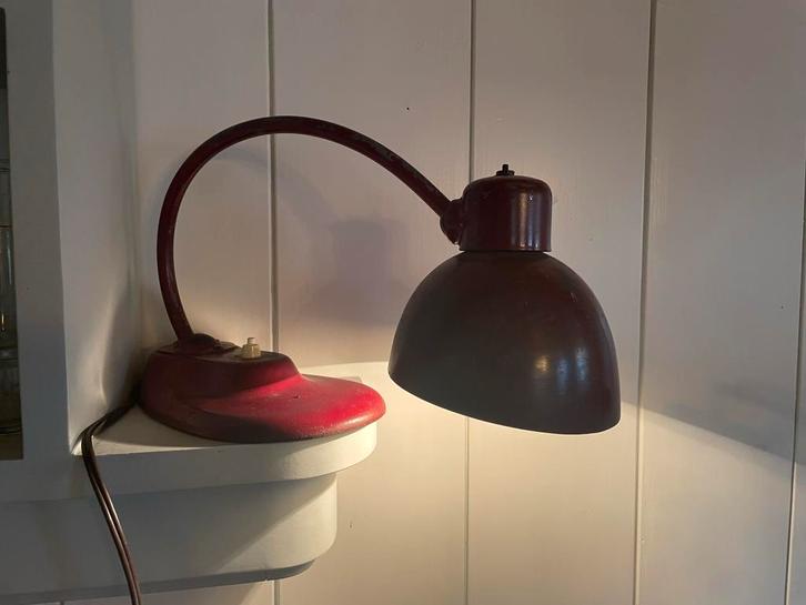 Kandem Marianne Brandt -Bauhaus pianolamp, Huis en Inrichting, Lampen | Tafellampen, Gebruikt, Minder dan 50 cm, Metaal, Ophalen of Verzenden