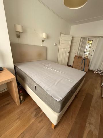 ️ TE KOOP: Tweepersoonsbed 160x200 cm + Matras (IKEA HÖVÅG