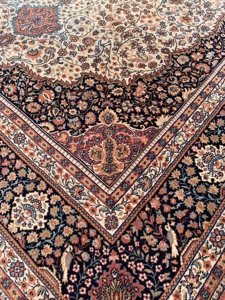 Prachtig Sfeervol Vintage Vloerkleed in Warme Herfstkleuren., Antiek en Kunst, Antiek | Kleden en Textiel, Ophalen