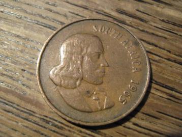 Suid Afrika 2 Cents 1965, Jan van Riebeeck #511 beschikbaar voor biedingen