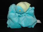 DIFRAX POPJE KNUFFELDOEKJE VELOURS BLAUW MET BOL BLAUW, Verzenden, Nieuw, Overige typen