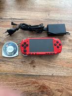 Sony PSP 2000 + Game + Oplader, Zwart, Ophalen of Verzenden, PSP, Gebruikt