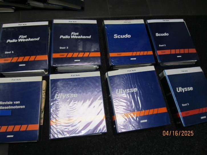 Fiat werkplaats boeken, Auto diversen, Handleidingen en Instructieboekjes, Ophalen of Verzenden