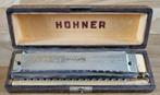 HOHNER Mondharmonica Chromonica 64, C., Ophalen of Verzenden, Zo goed als nieuw, C-mondharmonica, Met koffer of doosje
