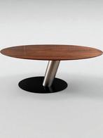 Bree’s New World eetkamertafel Libra ovaal massief notenhout, 200 cm of meer, Ophalen of Verzenden, Zo goed als nieuw, Vijf personen of meer