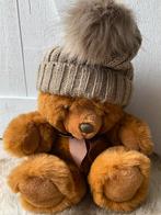 Hippe winter muts bruin/beige Zara, Meisje, 110 t/m 116, Nieuw, Ophalen of Verzenden