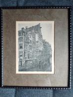Litho Amsterdam , Grimnessesluis, Ophalen of Verzenden