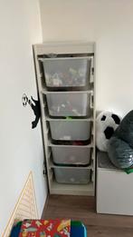 Ikea Trofast opbergcombinatie met bakken wit, Ophalen, Zo goed als nieuw, 75 tot 100 cm, Minder dan 50 cm