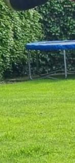 Trampoline blauw 3 m doorsnee 75  cm hoog, Kinderen en Baby's, Speelgoed | Buiten | Trampolines, Ophalen, Gebruikt