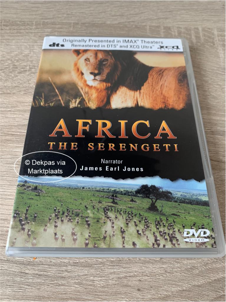 Dvd Africa - The Serengeti, Alle leeftijden, Ophalen of Verzenden, Gebruikt, Natuur