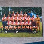 Oude feyenoord kaart uit +/- 1970 trainer Ernst Happel, Ophalen of Verzenden, Gebruikt, Feyenoord, Spelerskaart