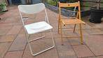Klapstoelen., Huis en Inrichting, Stoelen, Ophalen, Gebruikt
