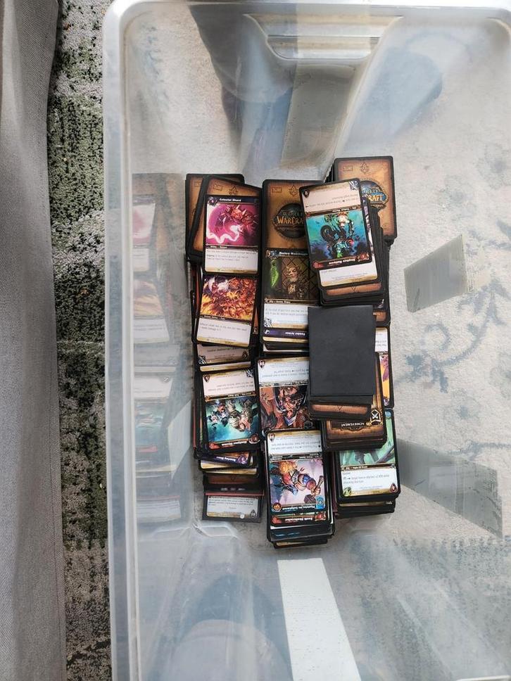 World of war craft tcg willkeurige kaarten rond de 3kg, Hobby en Vrije tijd, Kaarten | Zelf maken, Gebruikt, Pons of Mal, Overige thema's