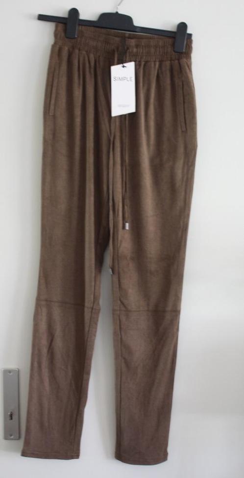 nieuwe donkerbruine broek maat s, Kleding | Dames, Broeken en Pantalons, Nieuw, Maat 36 (S), Bruin, Lang, Ophalen of Verzenden